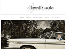 Tablet Screenshot of lowellswartley.com